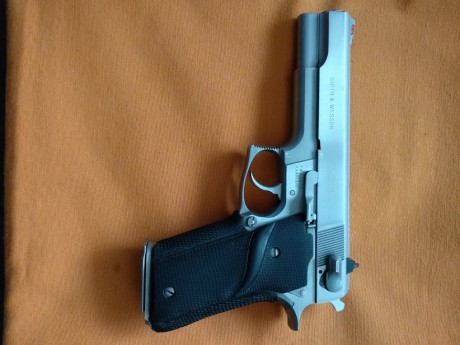 Se cambiaría por armas de mi interés como : pistola del 9mm para IPSC , Manurhín MR73 Mactch del 38 o 10