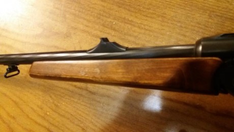 Hola. Vendo en Madrid este rifle Baikal en perfecto estado de metales.
Tiene pequeñas marcas en la madera 12