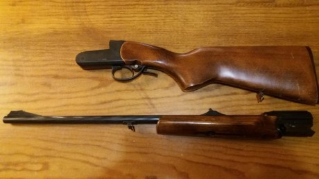 Hola. Vendo en Madrid este rifle Baikal en perfecto estado de metales.
Tiene pequeñas marcas en la madera 10