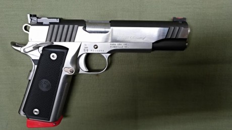 Pongo en venta mi Para Ordenance 18-9 Limited, el arma viene con todos los accesorios que se ven en la 02
