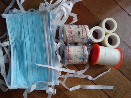 Vendo todos estos fungibles para reponer botiquin IFAK/TCC, de trabajo, o casero. Proviene de una compra 11