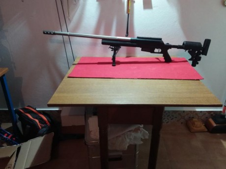 Hola vendo ester rifle de presicion con culata regulable, cañon anacalado  para mejor refrigeracion de 01