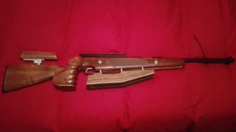 Vendo prosport calbre 4,5 con culata de nogal modificada para ft lleva inclinometro y medidor de viento 00