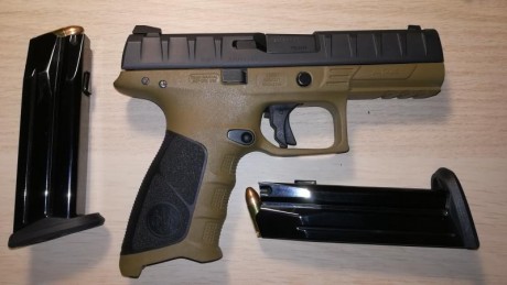 Vendo beretta apx comprada hace 5 meses, vendo porque busco una mas pequeÑa para portar, licencia a o 02