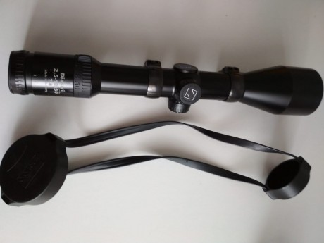 Un amigo me pide anunciar su visor, un Zeiss Diavari 2,5-10x50, estado impoluto sin marcas, arañazos ni 02