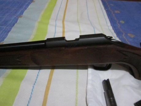 Hola.
Pongo a la venta una carabina de la marca SAKO modelo P94 -S calibre 22.
Cañón pesado, flotante, 00