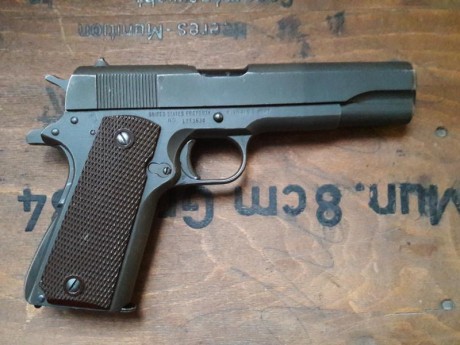 Esta en perfecto estado, inscrito en el libro como arma Histrorica.
precio 2150 01