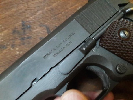 Esta en perfecto estado, inscrito en el libro como arma Histrorica.
precio 2150 00