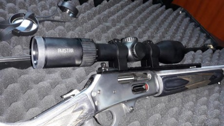 MAGNIFICO RIFLE DE PALANCA MARLIN 1895 SBL 45-70. VENDIDO
Nuevo. vendo rifle de palanca marlin con visor 00