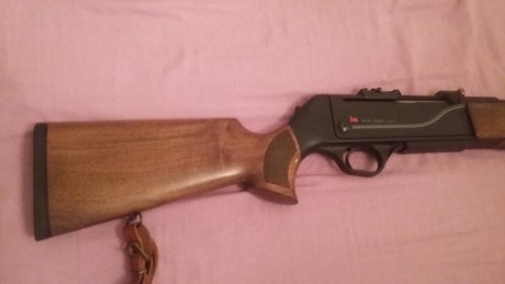 Rifle practicamente nuevo, apenas tiros, con 3 cargadores. Dos de 2 tiros y otro de 5
Lleva visor Zeiss 02