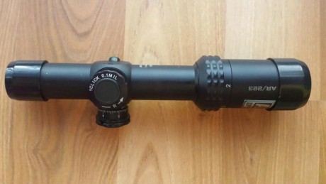 Venta visor Bushnell Ar 1-4x24 , "VENDIDO" estado excelente una vez probado, se envía con su 02