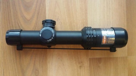 Venta visor Bushnell Ar 1-4x24 , "VENDIDO" estado excelente una vez probado, se envía con su 01
