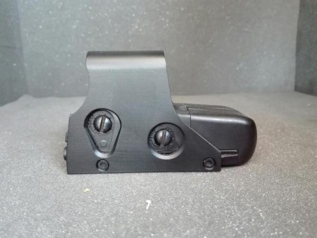 Visor holográfico de airsoft nuevo, solo se ha usado para probarlo tirando a diana y va como la seda, 01