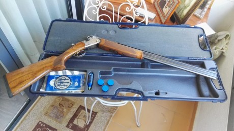 Un compañero del club vende está magnífica escopeta
Beretta superpuestas 686E por dejar la práctica de 11