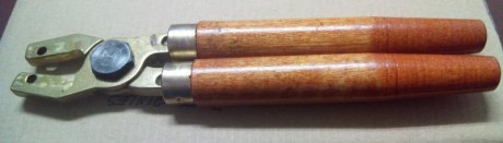 VENDO tenaza para sujección de moldes de fundir proyectiles, apto para los moldes tipo RCBS de dos o una 00