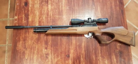 Vendo carabina Weiraucht HW100T cal. 5.5, apenas sin uso, comprada este año. Se acompaña de dos cargadores 00