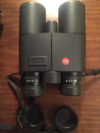 Por Falta de uso vendo Prismáticos Leica Geovid R 10x42  con Telemetro en estado de Prácticamente nuevos.

 01