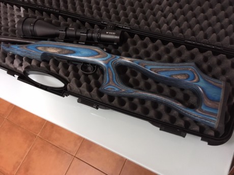 Por abandonar el tiro un familiar me ha pedido que ponga a la venta su carabina Cz 455 evolution, en impecable 00