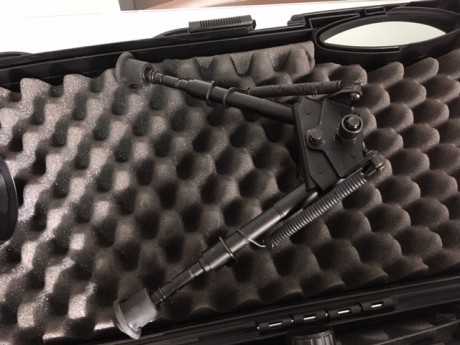 Por abandonar el tiro un familiar me ha pedido que ponga a la venta su carabina Cz 455 evolution, en impecable 22
