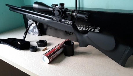  20181122_113012.jpg 
Hola, para hacer caja. Pongo a la venta esta carabina Fx Streamline cal 6,35 de 02