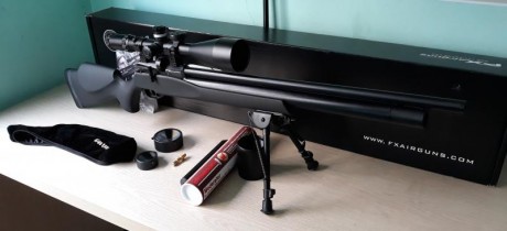  20181122_113012.jpg 
Hola, para hacer caja. Pongo a la venta esta carabina Fx Streamline cal 6,35 de 00