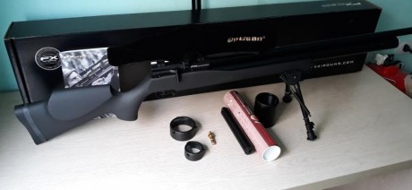  20181122_113012.jpg 
Hola, para hacer caja. Pongo a la venta esta carabina Fx Streamline cal 6,35 de 10