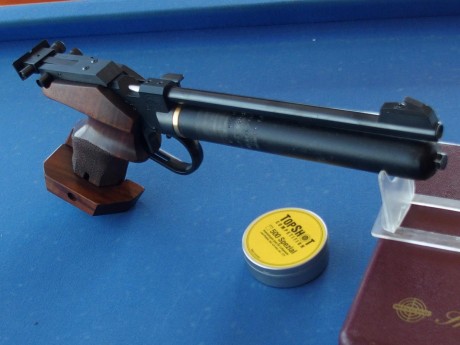 Vendo pistola Walther CP2 de CO2 con cacha mediana funcionando perfectamente. Ha sido la gran competidora 02