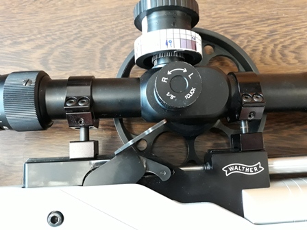 Vendo Walther Dominator aluminio mas Nikko 10-50x60 MKI mil dot. Extra deposito de aire aluminio, moderador 10