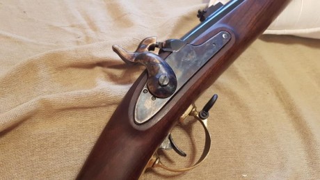  Vendido    Zuavo de Euroarms, calibre .58   3 estrias. muy cuidado muy pocos tiros con una turquesa de 22