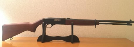Vendo carabina  WINCHESTER  calibre 22.
Semiautomàtica,alza de librillo, deposita de 12 balas. Admite 02