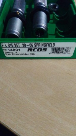 :evil: VENDO DAIS RCBS 30-06 NUEVOS.
REGALO SHELL HOLDER N\3 Y CAJA CON 50 VAINAS DE UN TIRO NORMA.
 50 11