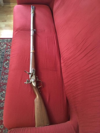Un compañero vende un mosquete de la marca Pedersoli, modelo An IX de Dragones. Calibre .69, Estado impecable 02