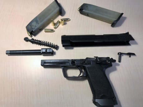 Se vende pistola Heckler & Koch USP Expert en calibre 9mm Parabellum, una de las pistolas más precisas 10