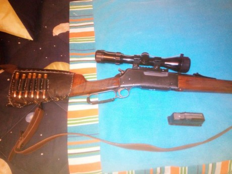 Hola quisiera cambiar estos palanqueros pues tengo dos mas y necesito un semi  calibre 3006-9,3x62 -308 01
