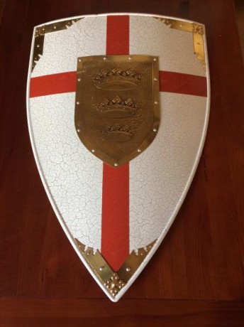 Vendo estos 2 Escudos de Metal de la Colección de Escudos Históricos de la Exclusiva Colección de Escudos 00