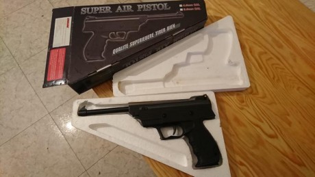 Barajo comprarla. Quiero una pistola del 4.5, económica y paso de Co2.


Puntos a favor que le veo:

-Para 42