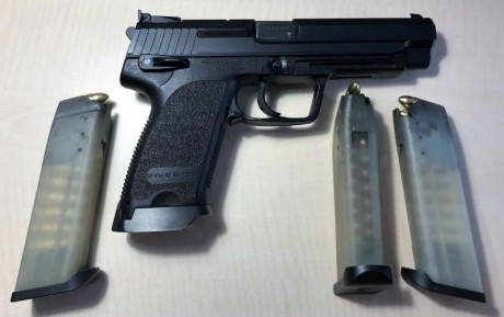 Se vende pistola Heckler & Koch USP Expert en calibre 9mm Parabellum, una de las pistolas más precisas 30