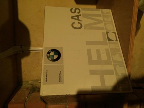 Hola, vendo casco bmw system 6, talla M, en perfecto estado, pintado de color naranja en taller de pintura 20