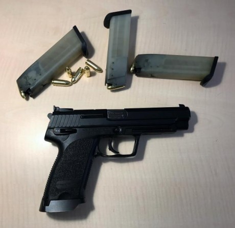 Se vende pistola Heckler & Koch USP Expert en calibre 9mm Parabellum, una de las pistolas más precisas 00