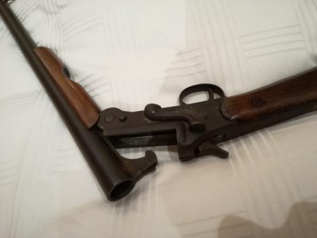 Hola. VENDO ESCOPETA HISPANO INGLESA ANTIGUA CAL 16. Funcionante, un cañón. Precio 50 € mas portes. Guiada 01