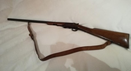 Hola. VENDO ESCOPETA HISPANO INGLESA ANTIGUA CAL 16. Funcionante, un cañón. Precio 50 € mas portes. Guiada 00