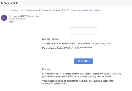 Me ha llegado el siguiente correo. Estoy muy preocupado:

 Buenas tardes, de Torpedo

Mientras se desean 171