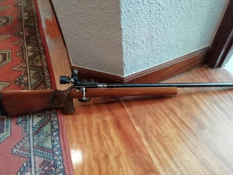 Hola. Vendo carabina anschutz 64 cañon pesado y agrupa muy bien regalo maleta transporte nueva. El precio 00