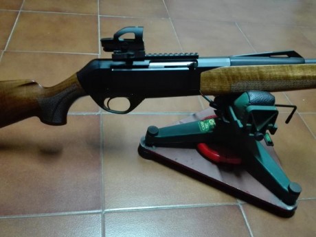Hola vendo Rifle Merkel SR1, cal 30 06, equipado con monturas y visor Sutter, semiautomatico. Jose Luis 02