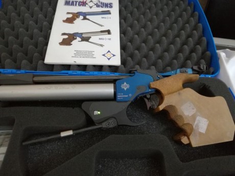 Vendo pistola Match Guns MG1e, para competir a 10 m, en perfecto estado de conservación como se puede 00