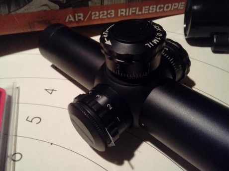 Hola Compañeros:
Vendo visor BUSHNELL 1-4X24 Iluminated + Anillas de acero Warne Maxima, todo ello nuevo, 00