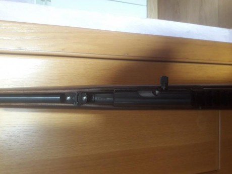 Vendo carabina semiautomática calibre 22LR Voere, madera barnizada mate, tacto áspero, muy precisa y no 01