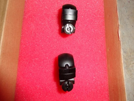 Vendo anillas de 1" para carril Weaver, carabina 22. Nuevas a estrenar 12 € + envío. 01