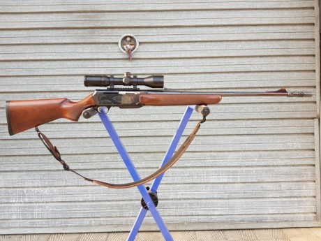 Hola, pongo a la venta un Browning BAR Safari del .338 WM, con el sistema BOSS, que permite graduar los 02