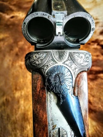 OPORTUNIDAD!!


Vendo escopeta paralela calibre 16 marca Grulla Unión armera. Extractora con cañones de 02